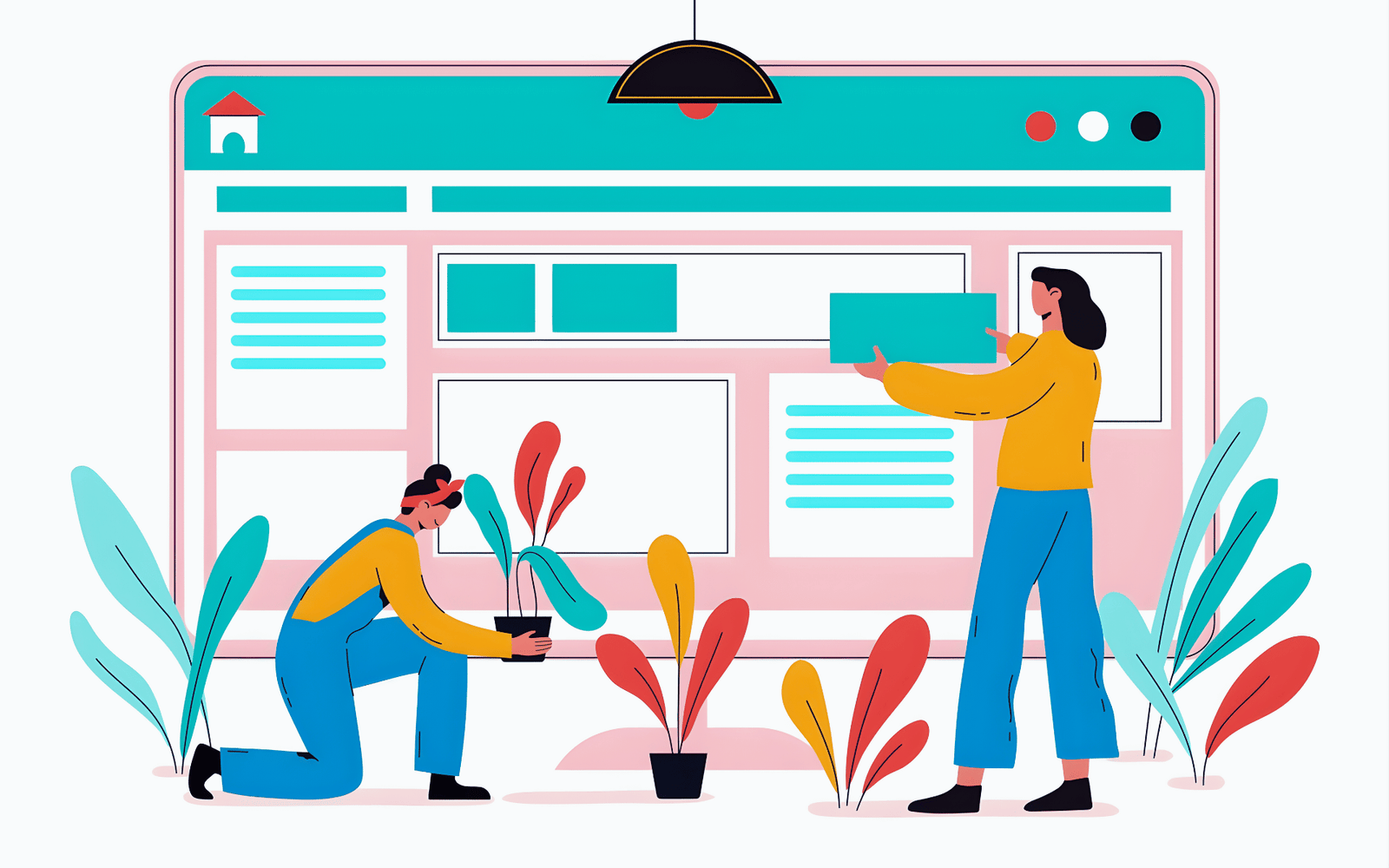 WordPress website design and development services by Nexbharat